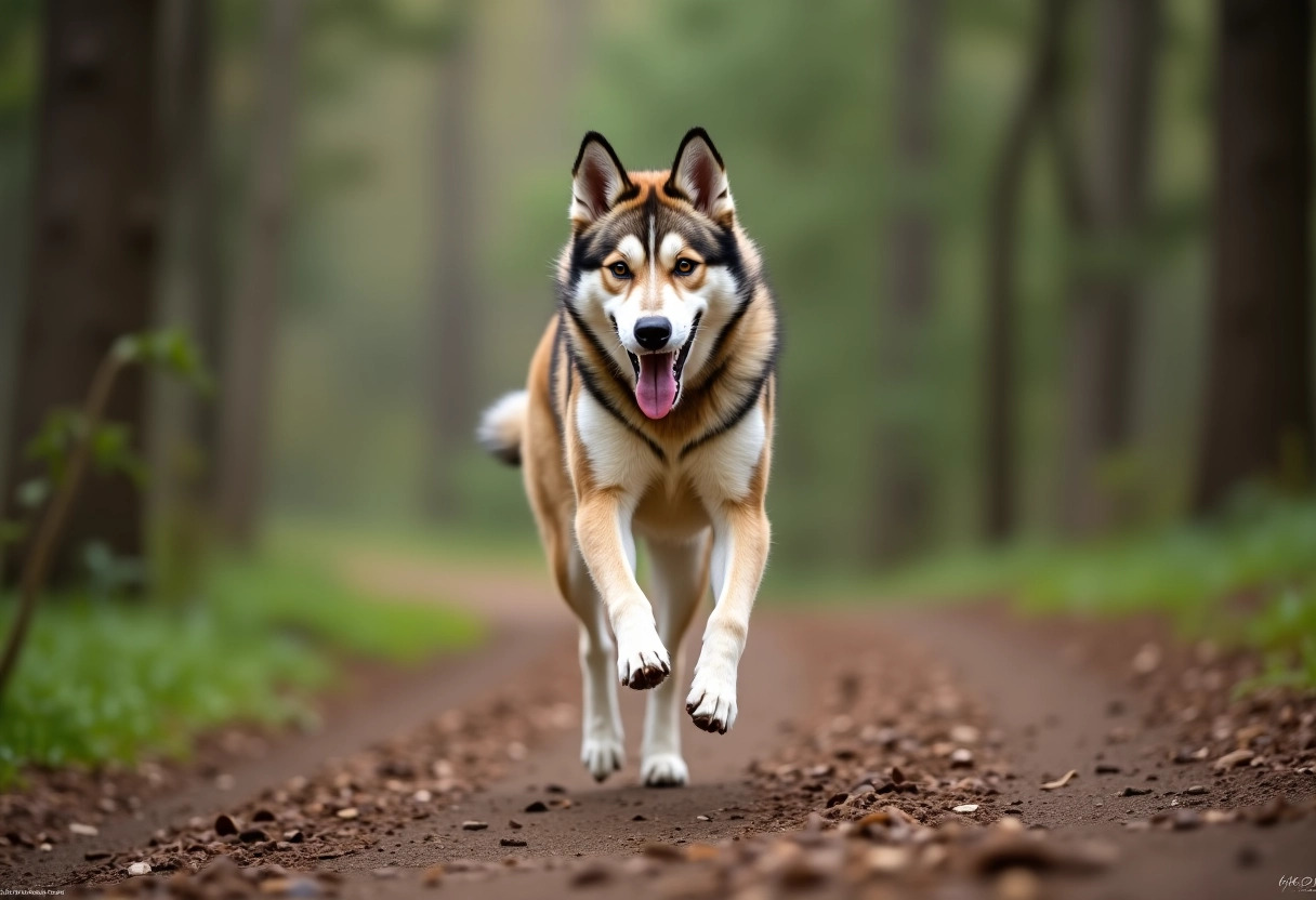 husky malinois